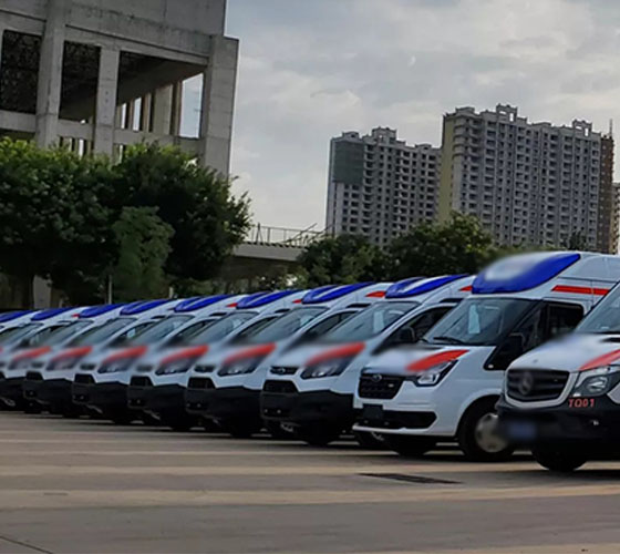 清流县服务车队展示