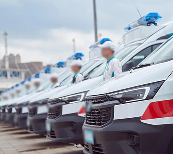 清流县服务车队展示